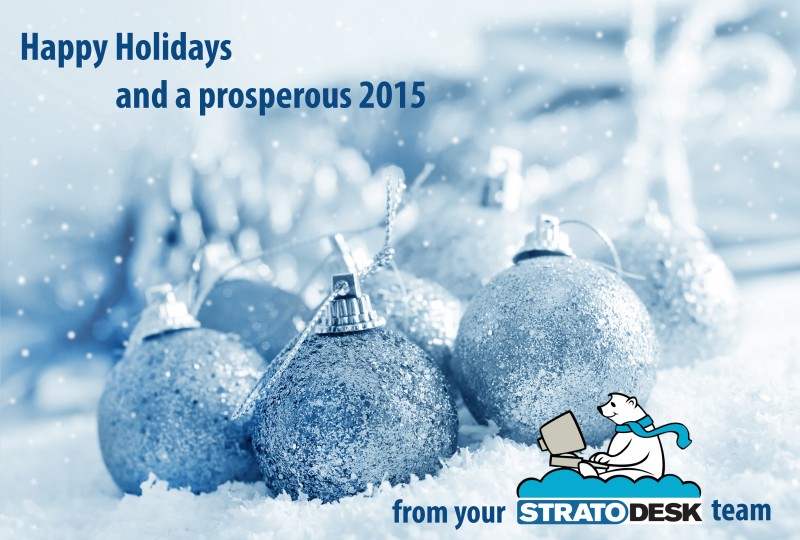Stratodesk Holidays 2014