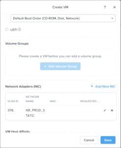 Nutanix AHV