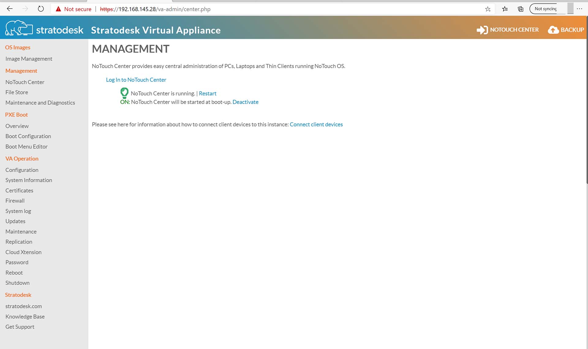 Stratodesk Virtual Appliance_PXE boot and NoTouch Center – Stratodesk NoTouch | Secure OS for all your endpoints NoTouch PXE Boot