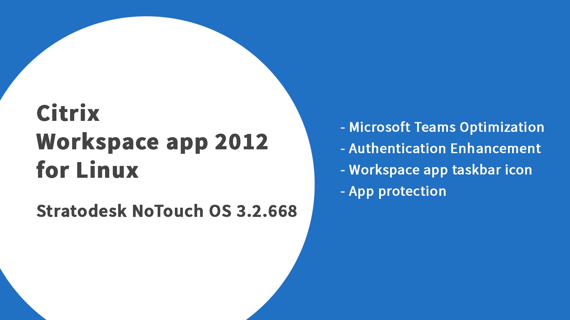 Citrix Workspace app 2012 update