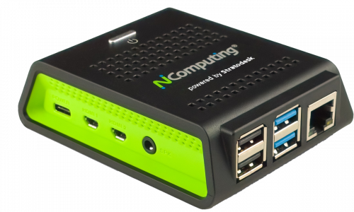 hdx 420 stratodesk 2 Ncomputing Raspberry Pi 4 thin client