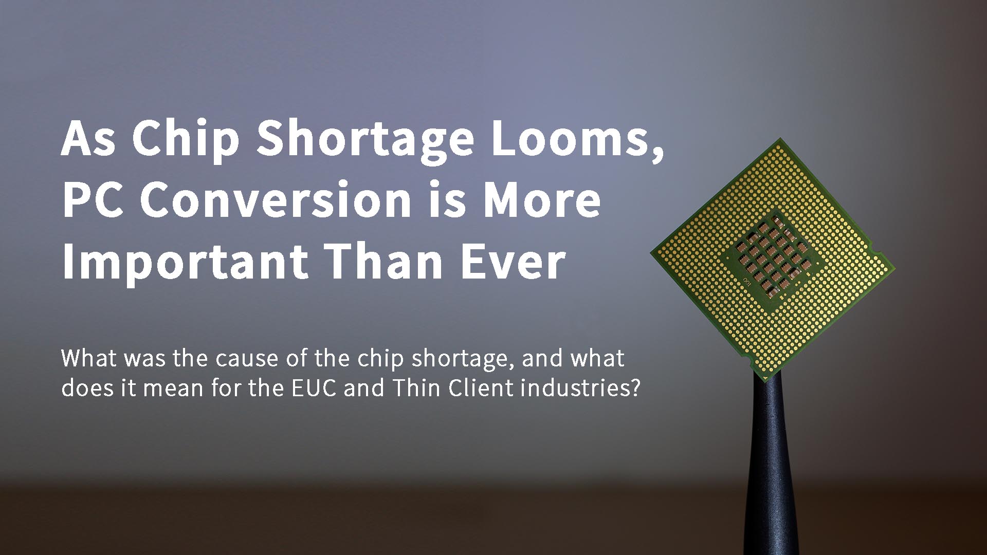 Chip Shortage blog image