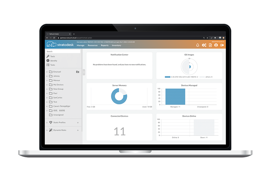 VDI Thin Client Endpoints