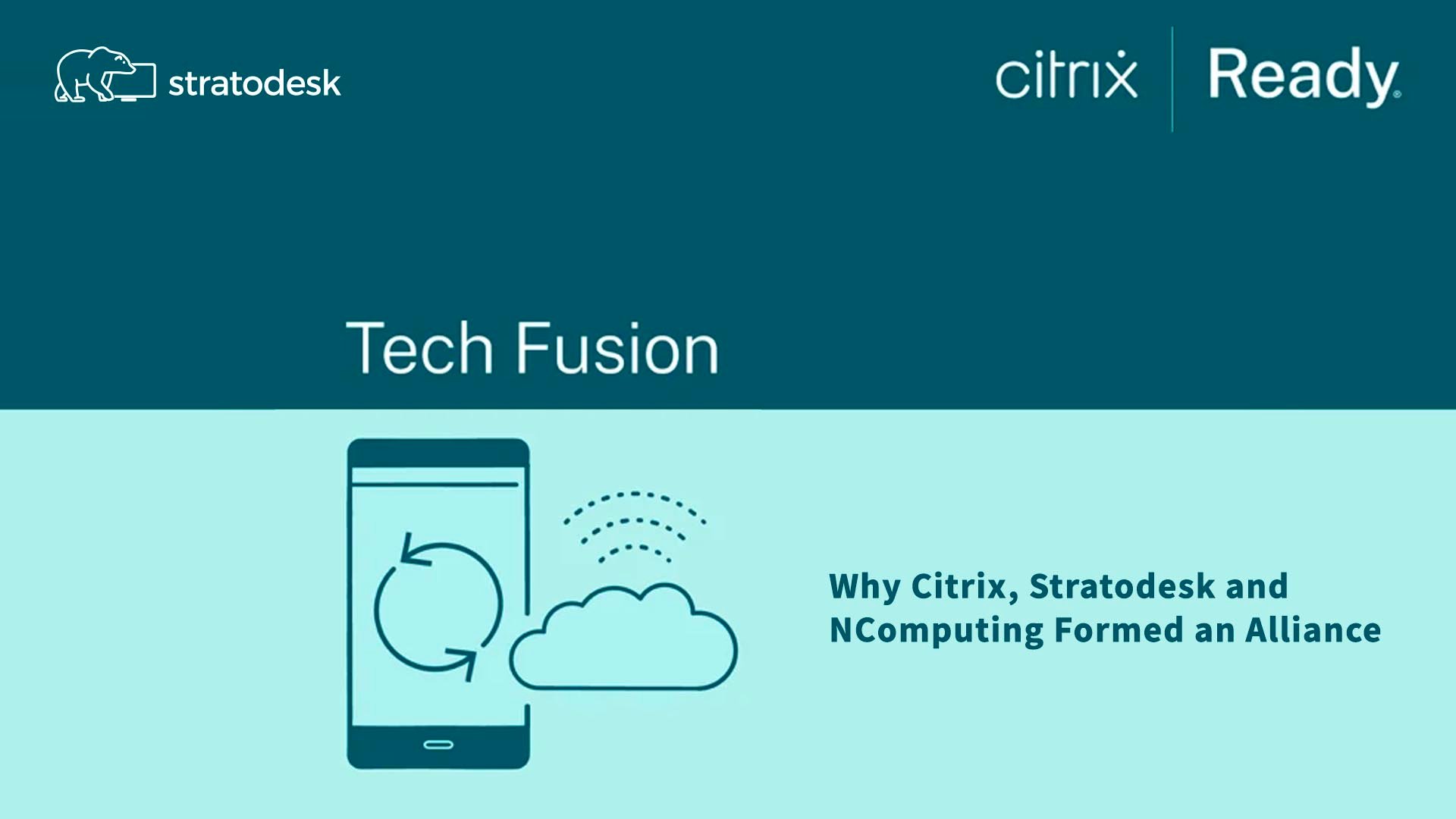 Podcast - Why Citrix, Stratodesk and NComputing image