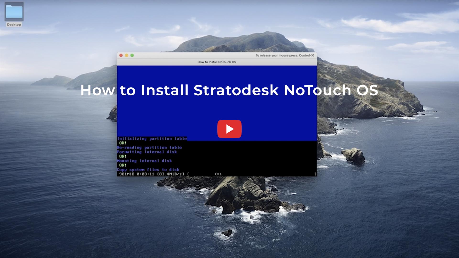 Install NoTouch OS