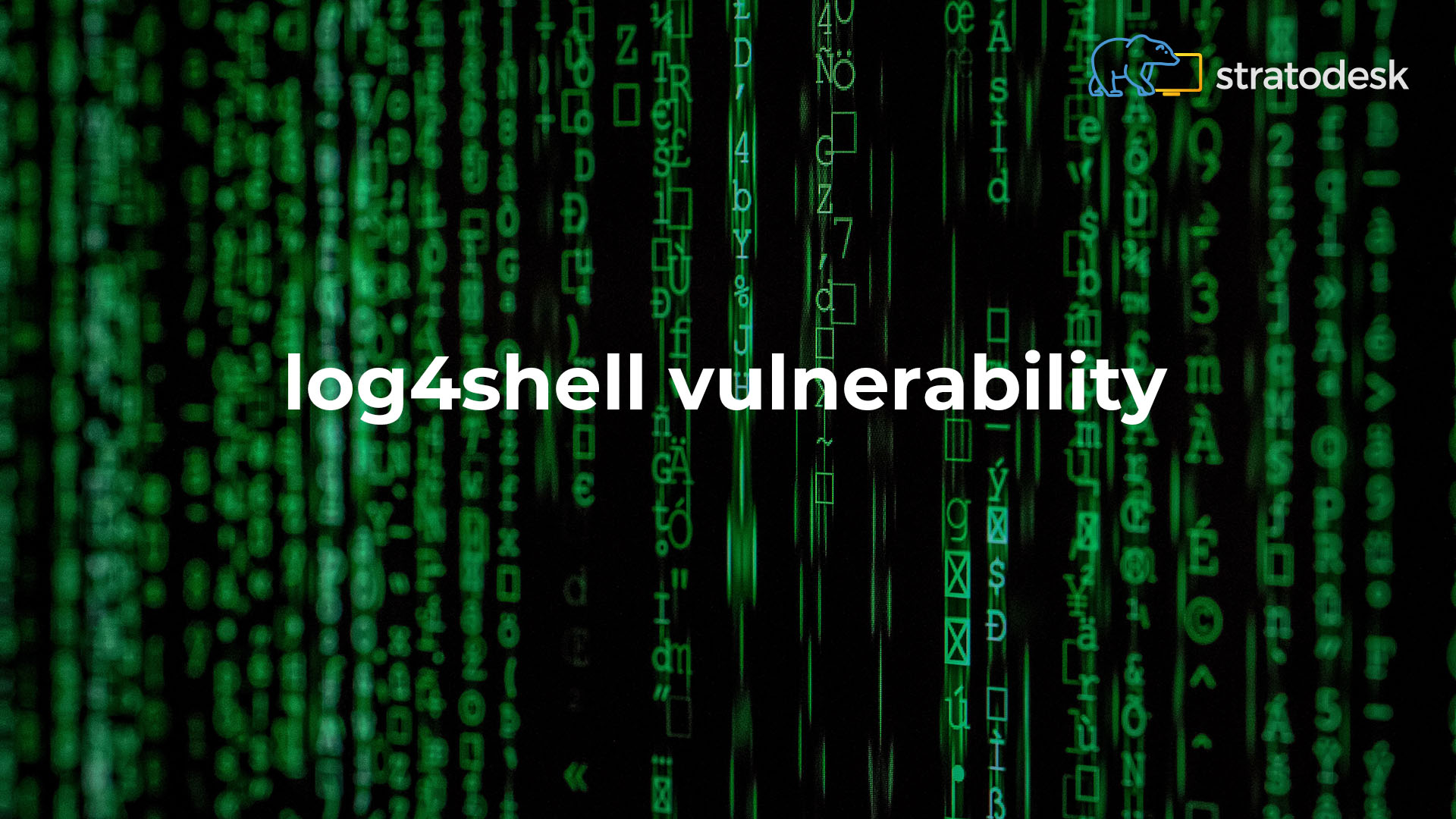 The log4shell vulnerability – What to know