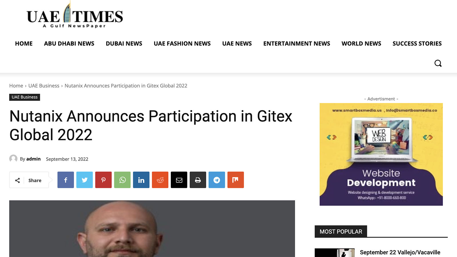 Stratodesk will be participating in Gitex Global 2022 with Nutanix