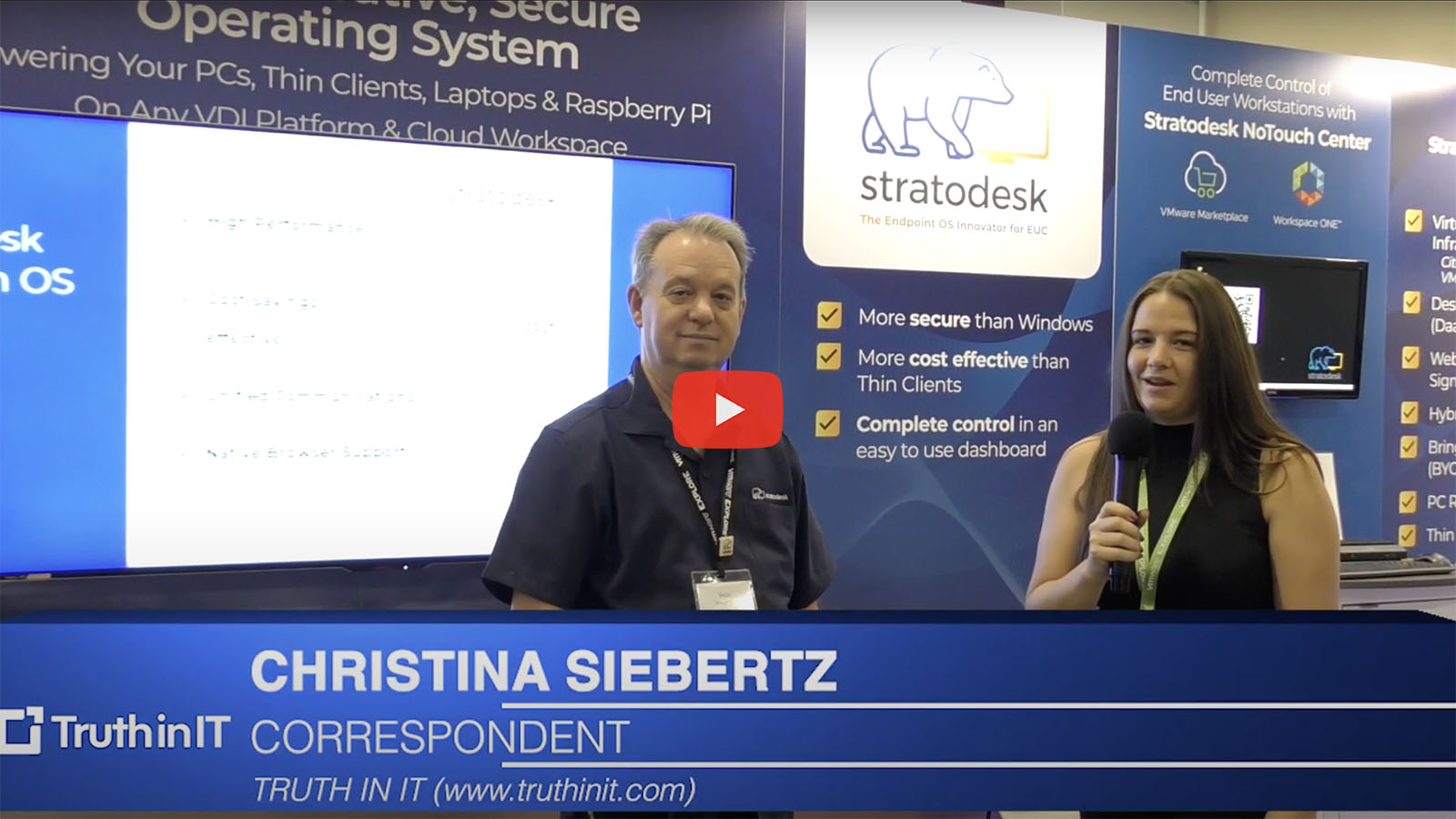 Stratodesk Interview with TruthinIT at VMware Explore 2022 US
