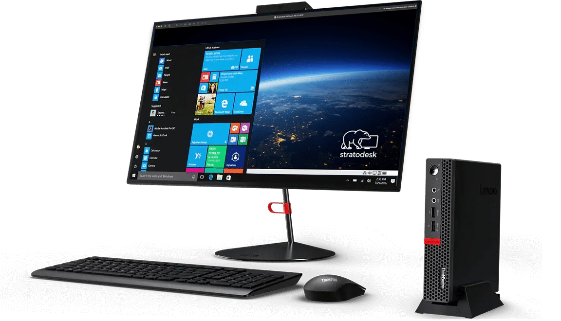 lenovo desktop with NoTouch – Stratodesk NoTouch | Secure OS for all your endpoints Lenovo with Stratodesk NoTouch